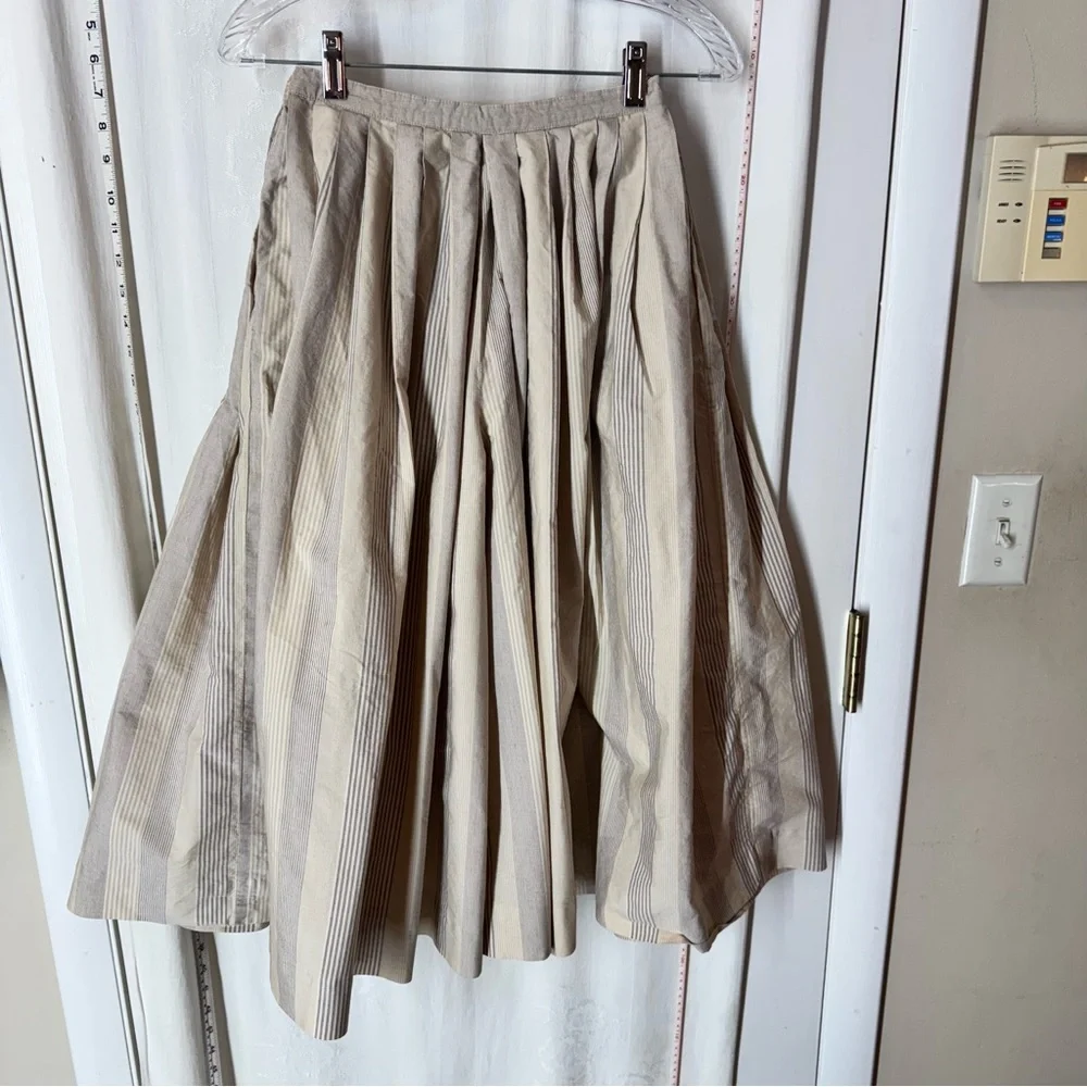 Vintage Project Perry Ellis Striped Culottes - Picture 2 of 11